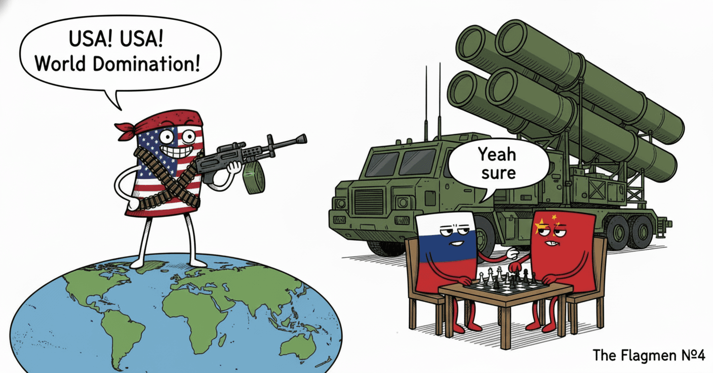 The International Rules-based Order was just a Synonym for Might Makes Right